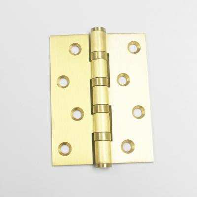 China solid brass door hinge made of brass with four ball bearings/brass door hinges for sale