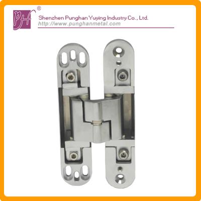 China Invisible assist linkage. 118x28mm SOSS Heavy Duty Concealed Hinge For Cabinet Doors for sale