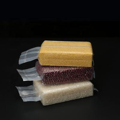 China Recyclable High Quality 5kg Vacuum Rice Packaging Plastic Transparent Bag for sale