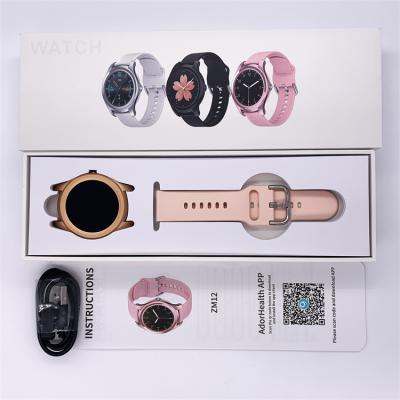 중국 Custom Logo Package 1.28 Inch Smartwatch ZM12 Amazon Hot Selling 2021 Blood Pressure Blood Oxygen Smart Watch 판매용