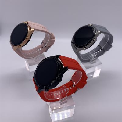 China Factory Price 2021 App Control Luxury Smart Watch Sport Round Wristband ZM08 With Blood Pressure Monitor Te koop