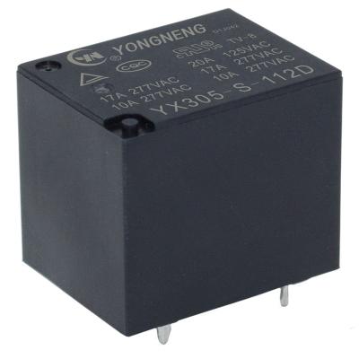 China Dongguan Manufacturer 17A 20A 5V 12V 24V AC 4pins 5pins SPST SPDT Sealed General Purpose Relay for sale