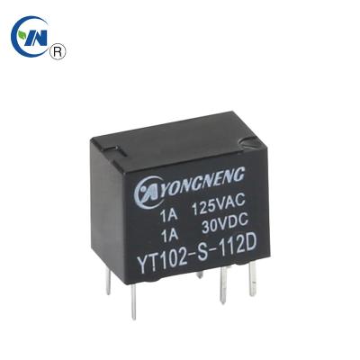 China High sensitivity sealed spdt 12v 6pin relay for auto for sale