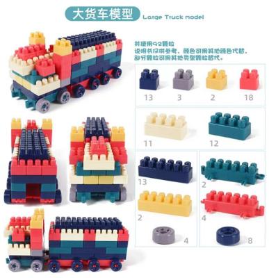 China Eco - Friendly Material Kids Plastic Building Blocks Great To Creative Plastic Toy For Kids for sale