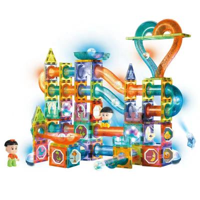 China Safe Construction Toy Plastic Magnetic Building Blocks 3d Diy Building Toys Educational Rod Toy For Kids for sale