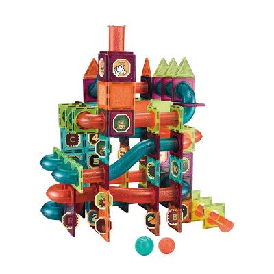 China Building Blocks Toys Building Blocks Toy Marble Run Compact Building Set REFRESH Learn Toy Educational Building Block Toy, magnetic block for sale