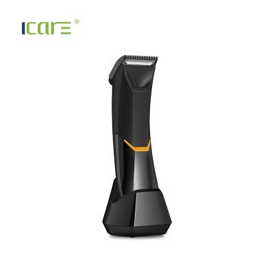 China Fashion newest hot sale household rechargeable body hair trimmer, groin hair trimmer for sale