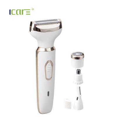 China Household ICARUS New Product Electric Shaver Newest Arrival Good Quality 4 In 1 With Lady Shaver for sale