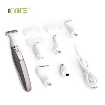 China Other new design good quality 6 in 1 razor, lady razor set, eyebrow trimmer nose trimmer and personal groomer for sale