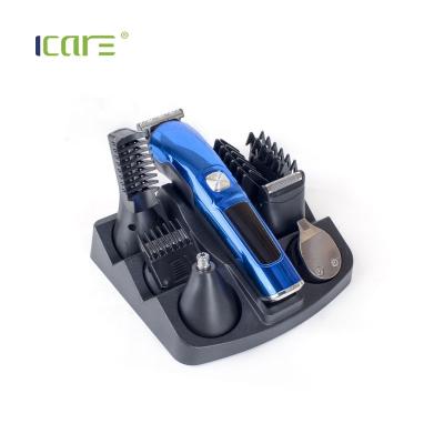 China Household ICARUS Hot Sale LED Electric Hair Trimmer Trimmer UV Cordless Powered Rechargeable Set for sale