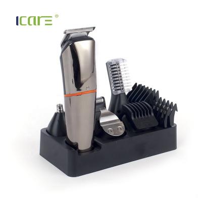 China Hot Sale Icarus Newest Household Fashion Design Design Clipper Set LED LED Hair Trimmer USB Rechargeable Electric Hair Trimmer for sale