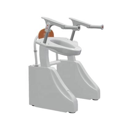 China Intelligent Lift And Down Older Product Physical Equipment Commode Toilet Chair With Wheel For Handicapped for sale