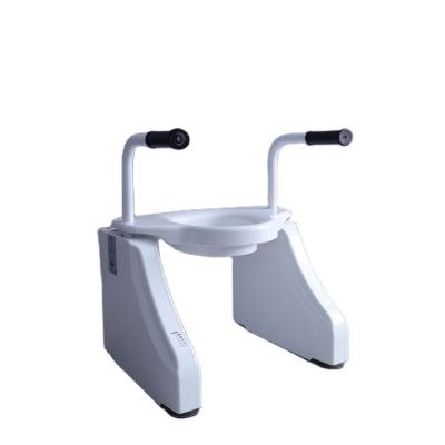 China Smart Lift Up and Down Furniture Elderly Product Medical Electric Commode Automatically Elevate Seat Lift with Comfortable Backrest for Handicapped for sale