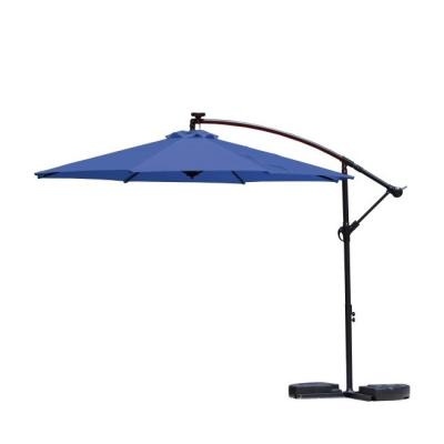 China Sun Wind Rain Proof New product simple operation large-capacity thickened double-layer polyester sunshade umbrella for sale