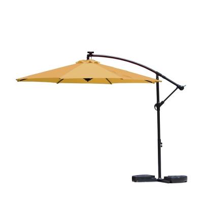 China Sun Wind Rain Proof Outdoor courtyard garden hanging windproof thickened double-layer sunshade umbrella for sale