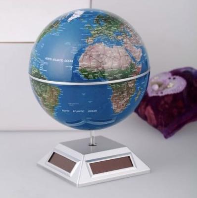 China 2012 New ABS Solar Product Rotating Educational Toy Globe for sale