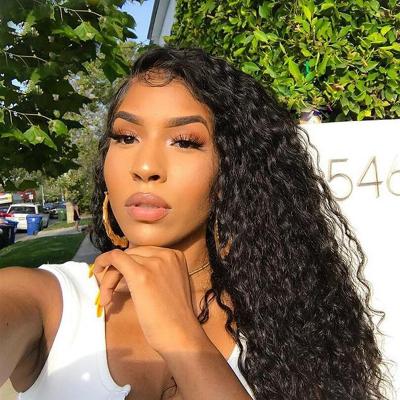 China Transparent Lace Front Wig For Black Women Full Body Wave Jarin Long Virgin Hair Water Wave Lace Wig HD Lace Wig Hair Wig For Black Women for sale