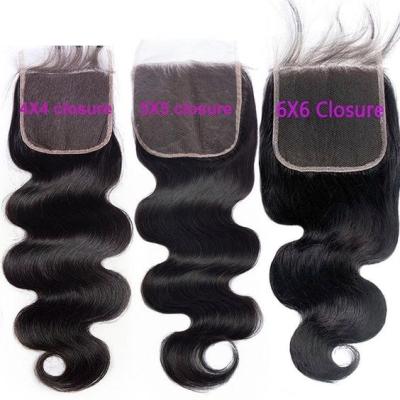 China Body Wave/Curly Curly Hair Wholesale 10 12 14 16 Inch Brazilian Natural Body Wave Color Virgin Hair 5x5 Lace Closure Transparent Hair Wigs for sale