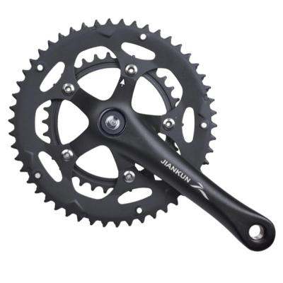 China Road Bikes Factory Double 34/50T Steel Chainrings 34/50T Bike Parts Road Bicycle Crankstet Since 2008 for sale