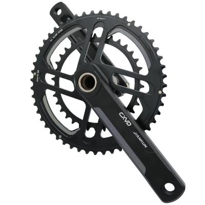 China Road Bikes Complete CNC Bicycle Parts Two In A Single Chianrings Speed ​​Road Bicycle Crankset for sale