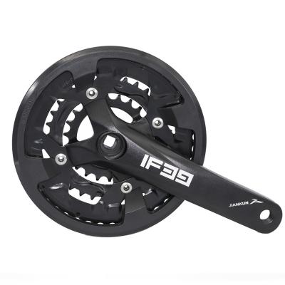 China Mountain bikes triple speed chainrings 104/64mm BCD 50mm single chainline mtb crankset for sale