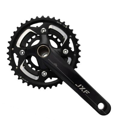 China AL Forged 7050T6 10 Years Hollowtech Crank Factory Set Mountain Bike 3 Speed ​​Chainrings Arm Bicycle Parts Crankset mtb Crankset for sale