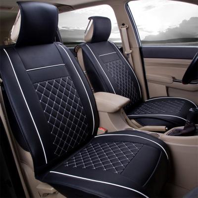 China High Quality Business/Hot Selling Luxury PU Leather Car Seat Covers Set Waterproof Car Cushion Wholesale For 5 Seat SUV Sedan Room for sale