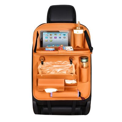 China Factory Price New Hanging Back Accessories Organizer Waterproof Durable Car Seat Storage Felt Travel Bag Car Back Seat Organizer for sale