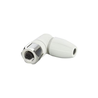 China PA 6.6 250VAC 300VDC IFM EVF566 Female Wirable Connectors SDOAH040VASFKPG for sale