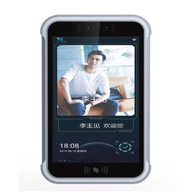 China Brand New IP67 Face Recognition Temperature Detection RESET 8 Inch Access Control Face Recognition System for sale