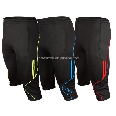 China Cheap Quick Dry Mens 3/4 Soccer Training Pants for sale