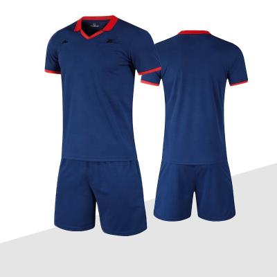 China Breathable Men's Short Sleeve Referee Uniforms Stripe Football Referee Jerseys Shirt Customize Any Logos for sale