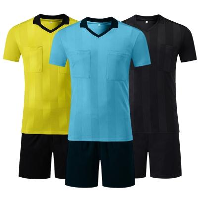 China Wholesale Custom Umpire V-Neck Jersey Custom Umpire Referee Apparel Soccer Jersey Sportswear Quick Dry Tank Tops Uniforms for sale