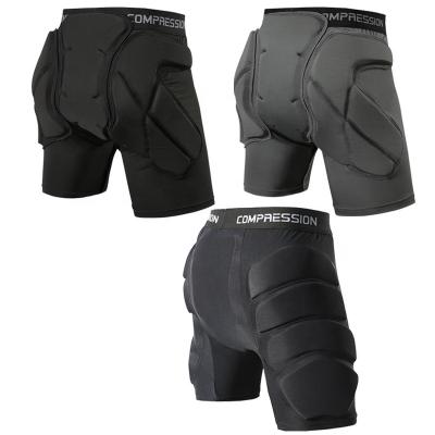 China Breathable Men And Women 3D Padded Skate Bike Shorts Motorcycle Pants Hockey Hip Riding Shorts Sports Padded Shorts for sale