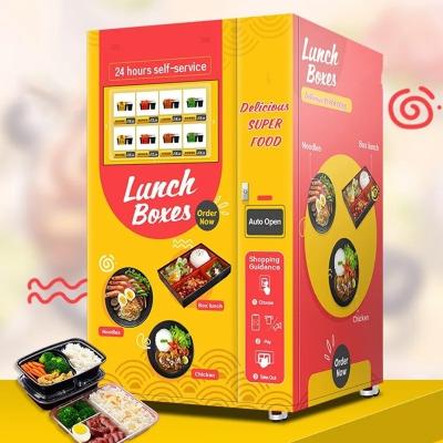 China Máquina expendedora de comida caliente La elección favorita de sus clientes para comida rápida y caliente en venta