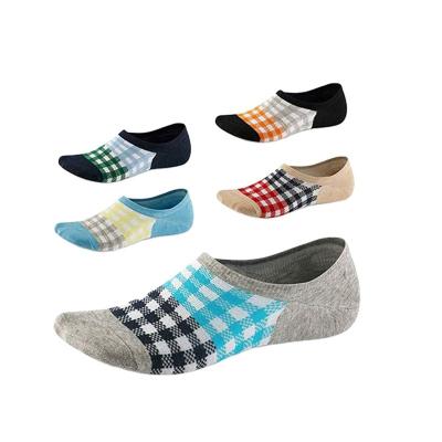 China KT3-A137 Breathable Men's Invisible Loafer Booties Footie Liners Foot Socks For Men for sale