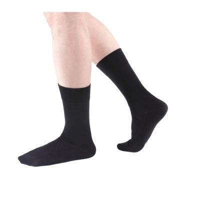 China Antibacterial Cheap Black Cotton Socks KT-BZ-0439 Black Socks for sale