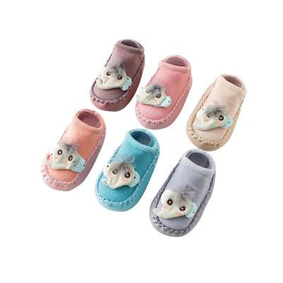 China KT2- I089 Anti-skid Baby Floor Socks Baby Home Socks Non-slip Shoes for sale