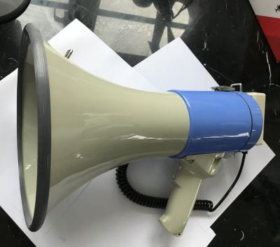 China No Portable Handy Rechargeable Power 50W Big Recording Megaphone 200S Louderspeaker With Siren USB for sale