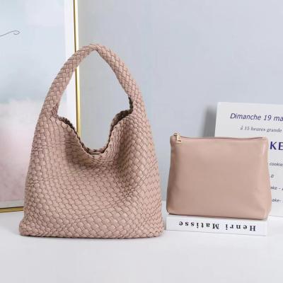 China Fashion LOVEVOOK 2022 Luxury Designer 3pcs Women Handbags Set Large Tote Bags Ladies Shoulder Bag High Quality Women Purses and Handbag for sale