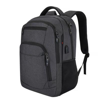 China With USB 18 20 Inch Logo Waterproof Business Laptop Backpacks Custom Made Unisex With USB for sale