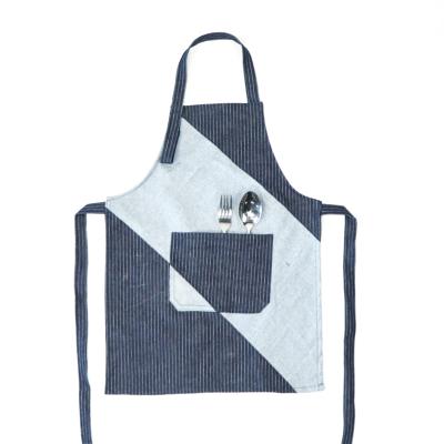 China Cotton Denim Fabric Environmental Protection Design Kids Apron Eco-friendly Fresh Quilting Cute Apron for sale