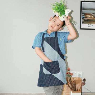 China Wholesale Canvas Apron Customized Logo Disposable Aprons Kitchen Eco-friendly Kids Apron/Comfortable/Durable/Soft/Breathable/Beautiful for sale