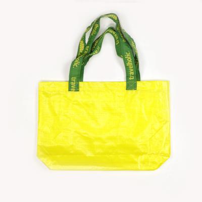 China Eco - Friendly Strong Reusable PP Woven Moving Bag With Customized Logo for sale