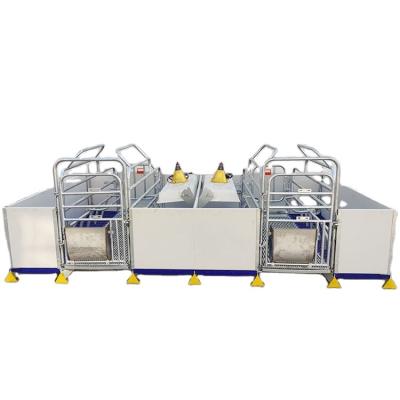 China Automatic feeding system wholesale high quality pig farm equipment animal cage farrowing crates for sow pig sow cages and piglets cage for sale