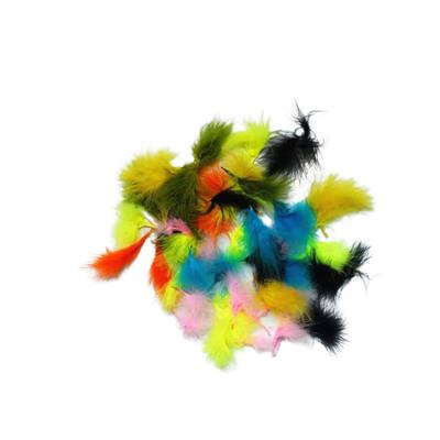 China Decorations Wholesale Cheap Price Multifunctional Artificial 7-15 Cm Vascular Velvet Multicolor Feather for sale