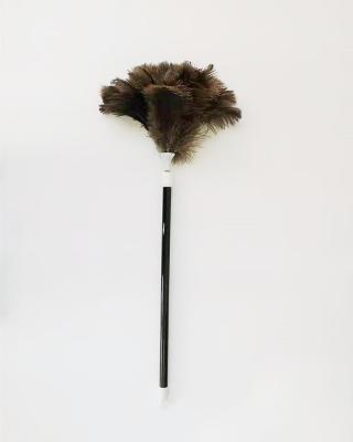 China Decorations Chinese Factory Price Grey Color TND-036 Ostrich Feathers Duster For Home and Car Cleaning for sale