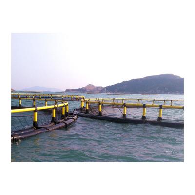 China Seawater aquaculture fish farming cage round in ocean and sea for sale