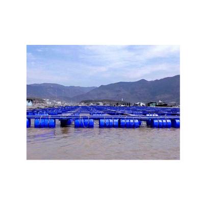 China Floating Fish Pontoon Plastic Fish Cages From NANFENGWANG Factory Origin for sale