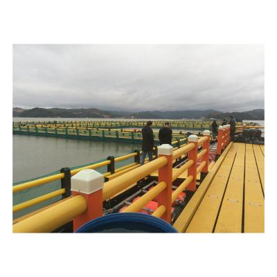 China Fish farming and tourism leisure platform fish cage for ocean agriculture for sale